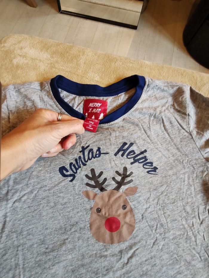 Pyjama de Noël 11 ans mixte - photo numéro 2