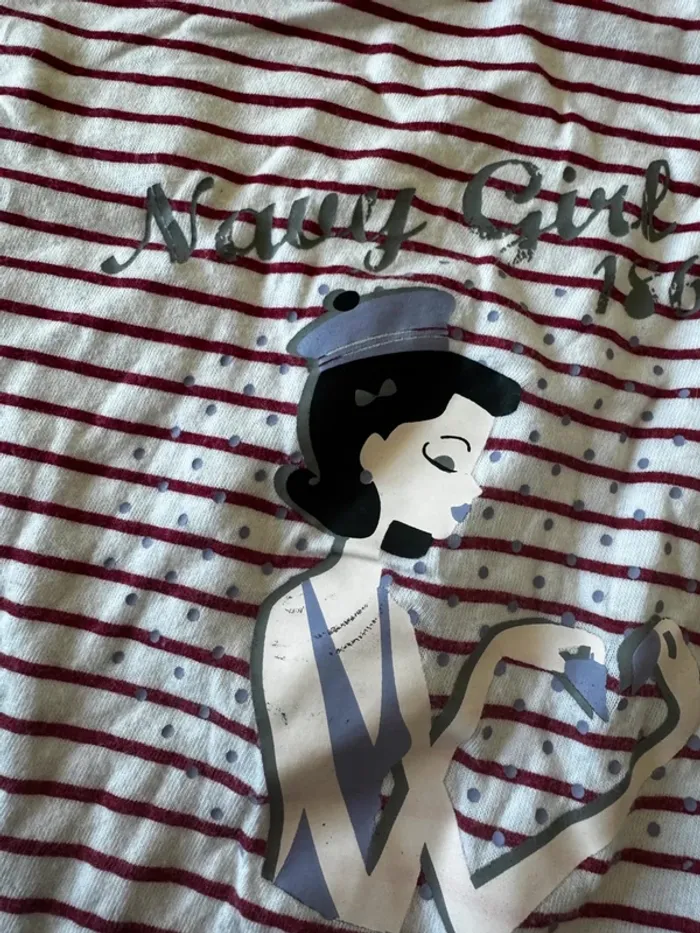 T-shirt Blue night, taille 50/52, très bon état - photo numéro 2