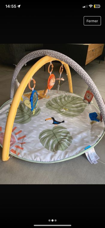 Tapis d’éveil jungle