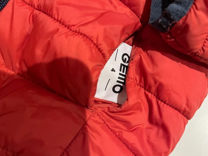 Doudoune réversible Gemo taille 4 ans - photo numéro 4