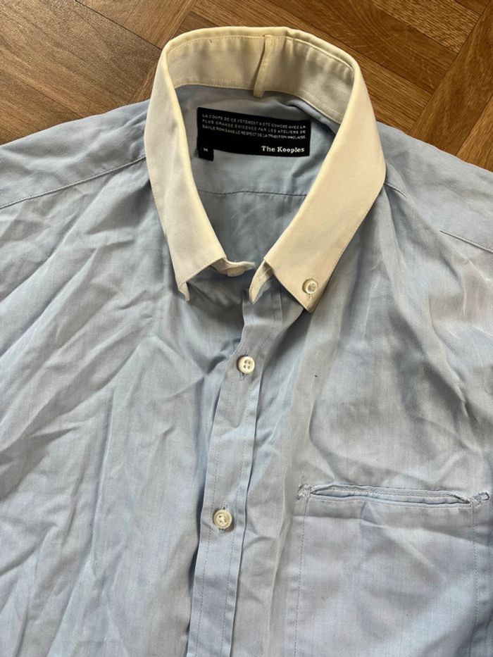 Chemise manches longues bleu The Kooples - photo numéro 3