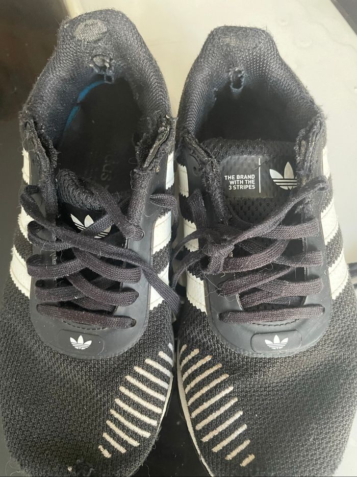 Basket adidas noir - photo numéro 2