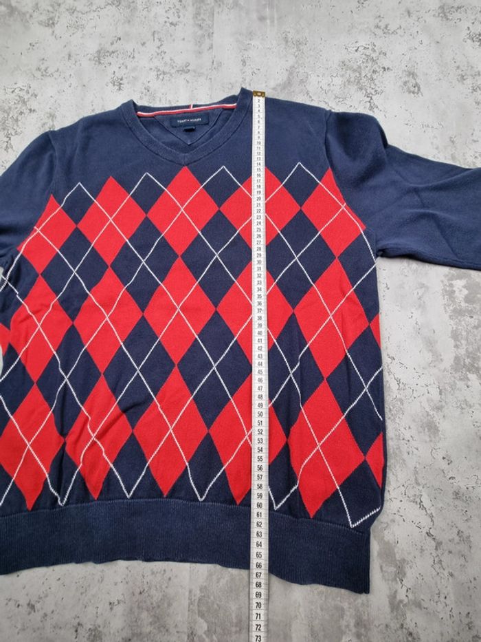 Pull col V Tommy Hilfiger losanges, M Hommes - photo numéro 10