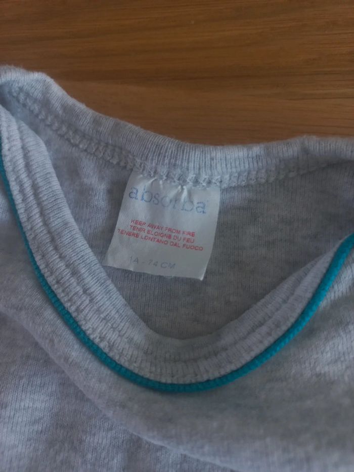Body manches courtes Absorba taille 12 mois - photo numéro 2