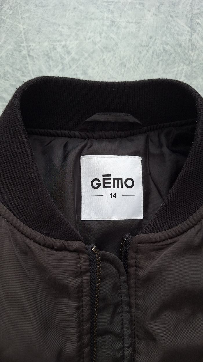 Veste noire bombers 14 ans - photo numéro 2