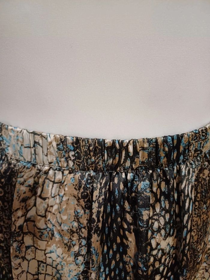 Jupe satinée légère à motifs Jacqueline De Yong taille L/XL 40/42 - photo numéro 6