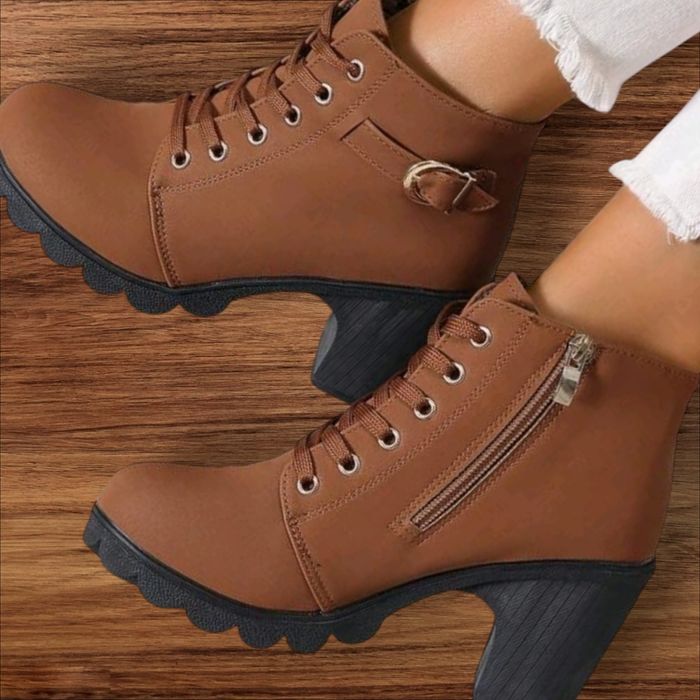 Bottine en cuir neuf - photo numéro 3