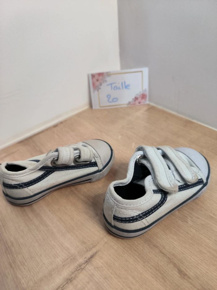 Basket blanc bleu T20 - photo numéro 3