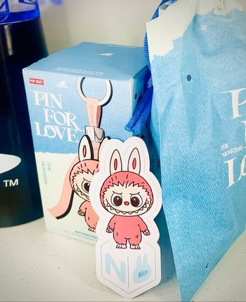 Labubu The Monsters Pin for love N