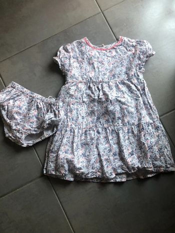 Robe tape à l’œil 3 ans avec culotte assortie