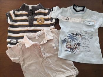 3 tee-shirt 3 mois