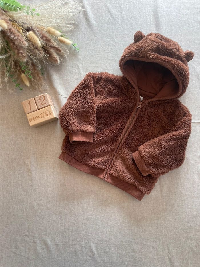 Veste polaire mixte 12 mois - Kimbaloo