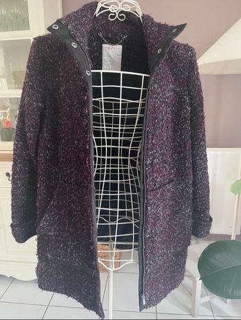 Manteau bordeaux