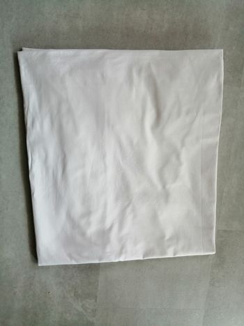 drap housse blanc 90 x 190 cm pour lit 1 pers Damart