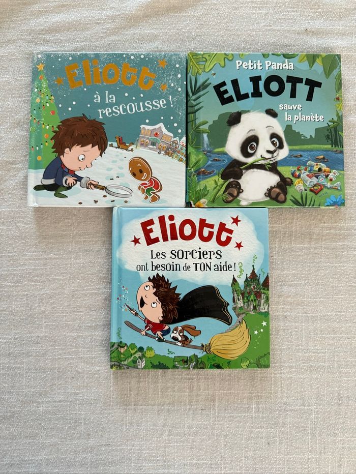 3 Livres Eliott