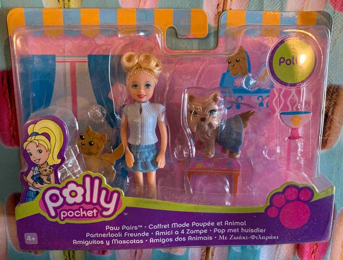 Polly pocket - Polly K0326 "bleu foncé" - Yorkshire
