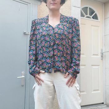 Superbe chemisier Vintage pour taille 40 ou 42