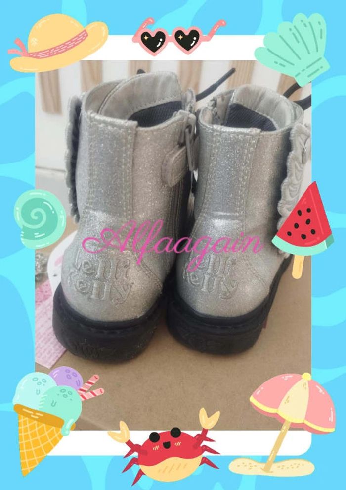 Bottines lelli Kelly 30 argentées - photo numéro 8
