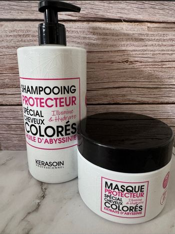 Coffret cheveux colorés 