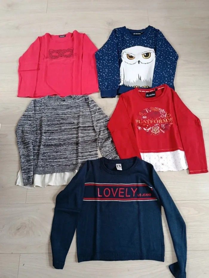 Lot de vêtements fille mi saison taille 8 ans - photo numéro 4