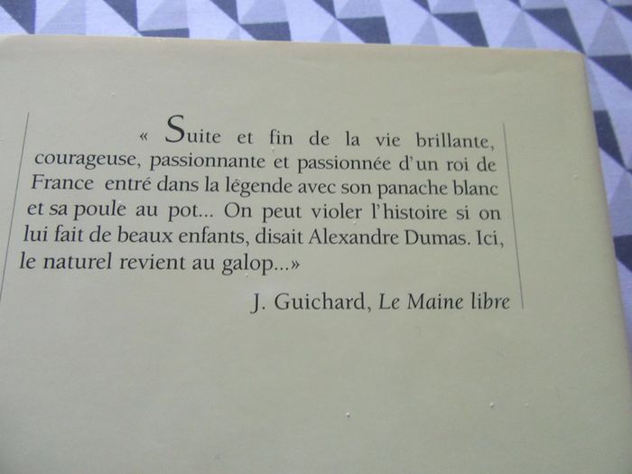 Lot de 3 livres Henri IV Michel Peyramaure - photo numéro 6