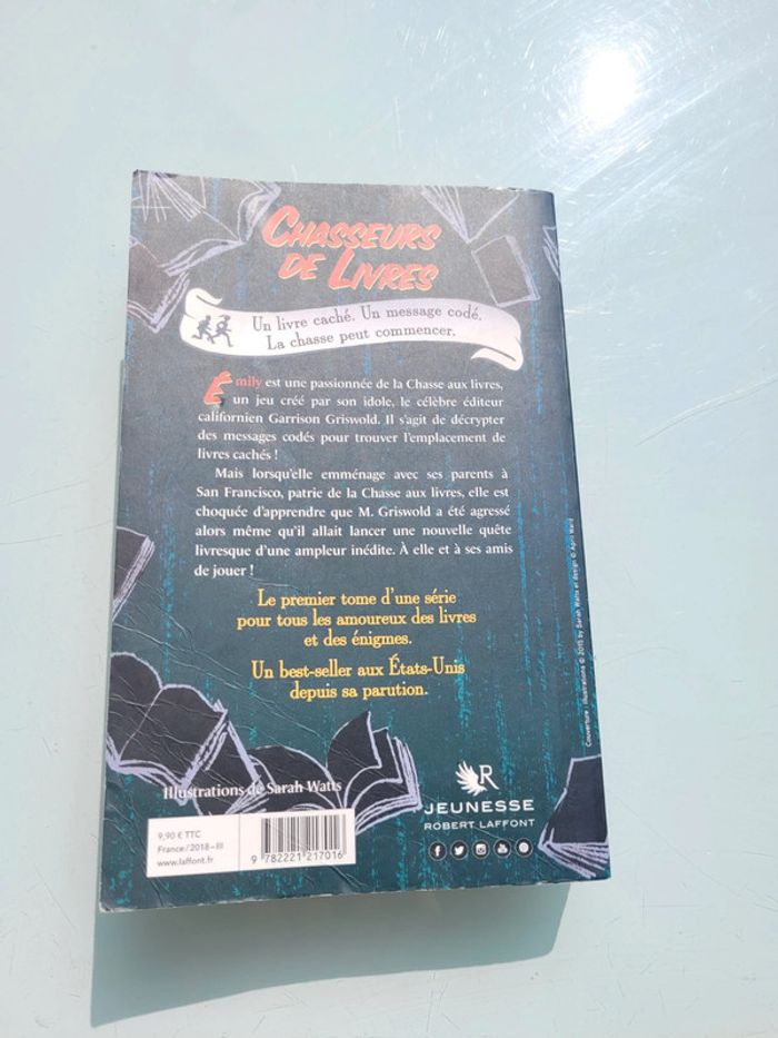 Roman Chasseurs de Livres, éditions R Jeunesse (48) - photo numéro 2