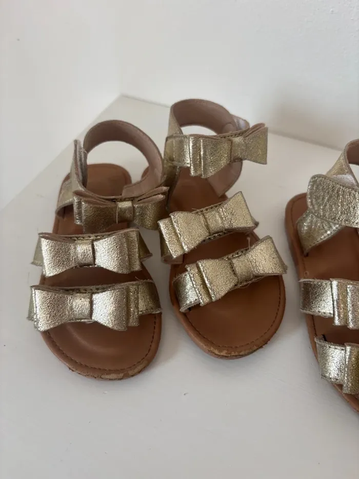 Sandales dorées - photo numéro 3