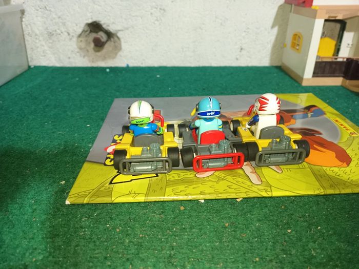 Lot de 3 karting playmobil - photo numéro 2