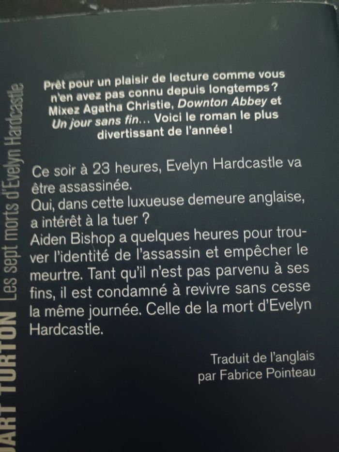 Livre Stuart turton - photo numéro 2