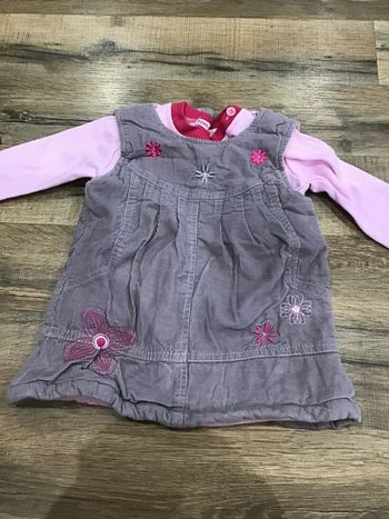 Robe + haut 12 mois Tom et kitty