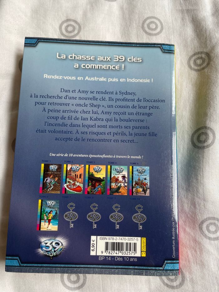 Livre les 39 clés 6-destination krakatoa - photo numéro 2