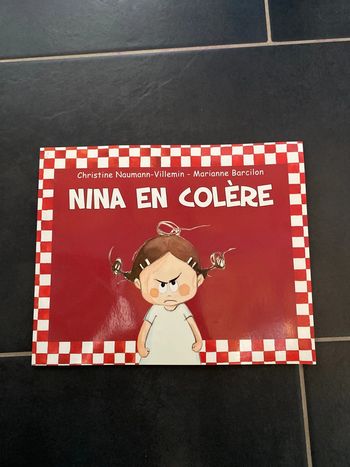 Livre Nina en colère