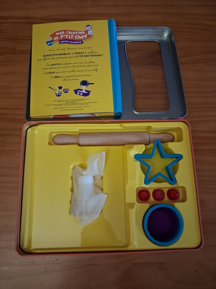 Kit de patisserie pour enfant : Ma boite de p'tit chef - photo numéro 4