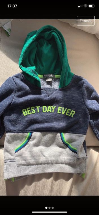Pull / sweat primark 12/18mois
