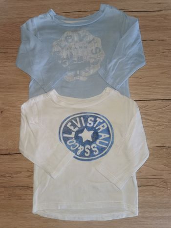 Lot 2 hauts ml garçon 6 mois Levi's 