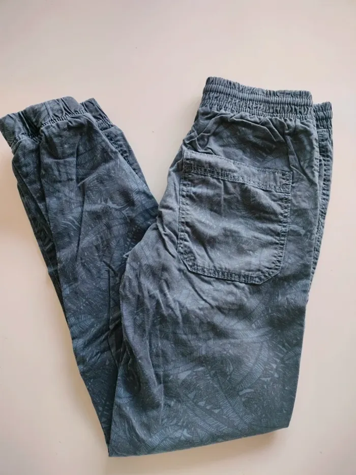 Pantalon bleu doublé Kiabi 12ans - photo numéro 2