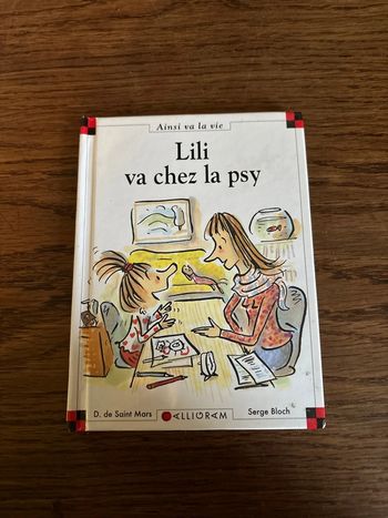 Livre Lily va chez le psy