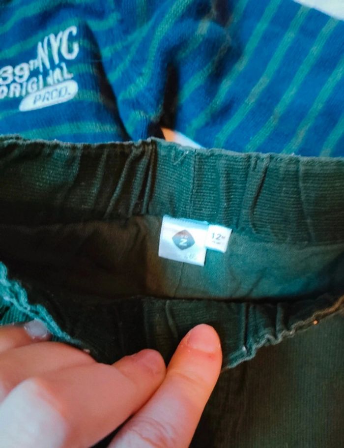 Tenue garçon ensemble 12 mois petit prix - photo numéro 2