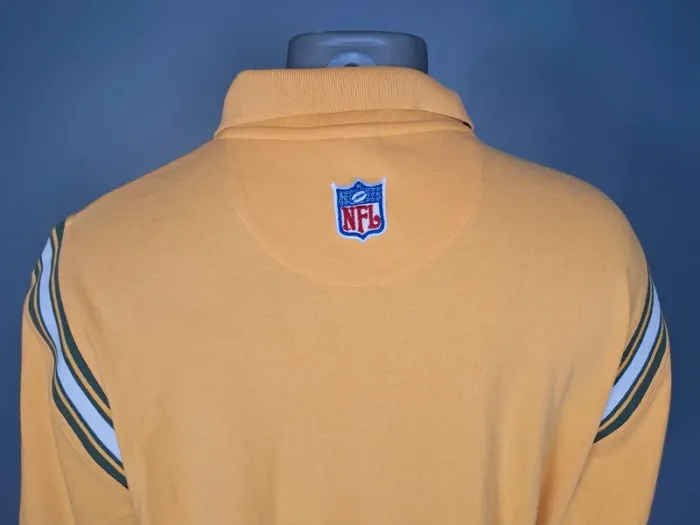 Polo NFL Green Bay Packers – Reebok – Vintage – Taille L - full broderie (569) - photo numéro 9