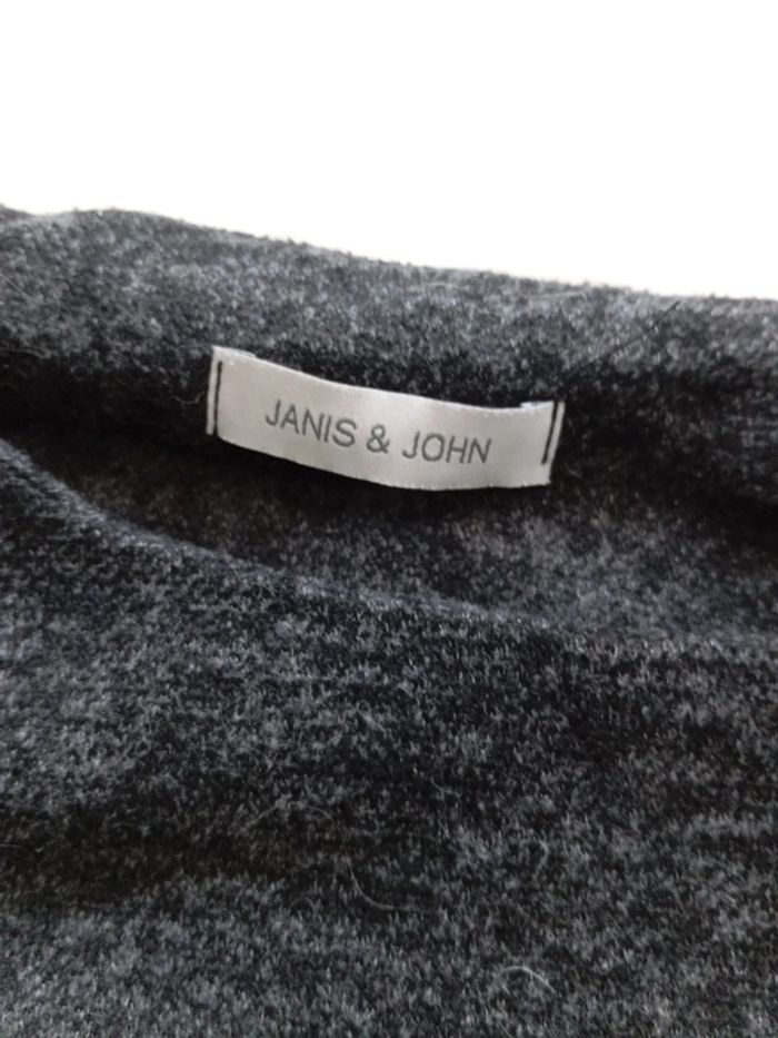 Robe pull gris foncé taille 1 (34/36) - photo numéro 2