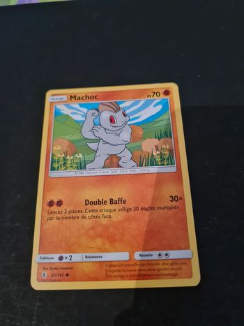 Carte pokémon Machoc 62/145