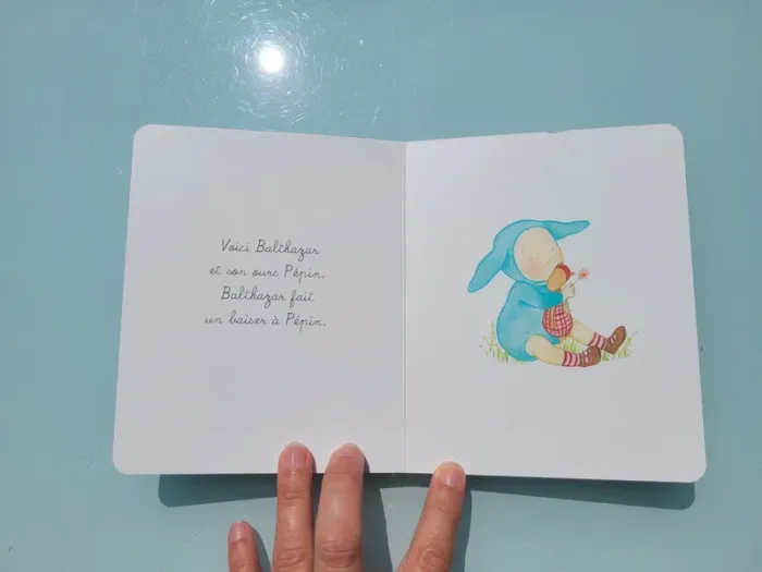 Coffret 3 livres tout carton Montessori 🐈 Bébé Balthazar, Ma première bibliothèque Montessori - photo numéro 7