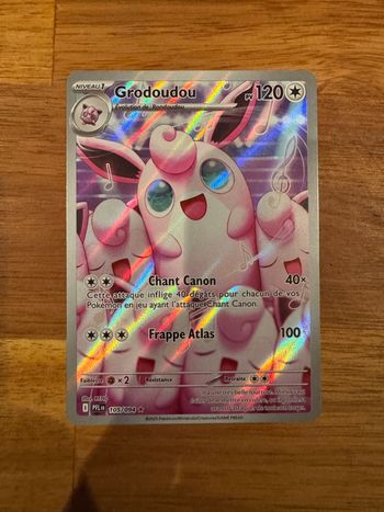 Carte Pokémon grodoudou AR 105/094