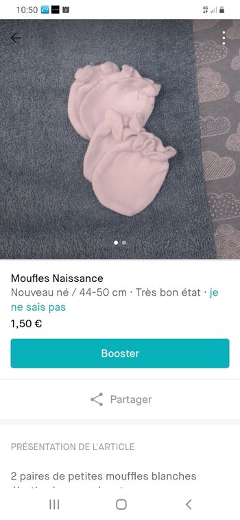 Mouffles naissance