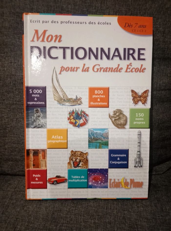 Livre enfant - Mon dictionnaire pour la Grande école