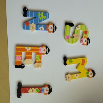 Lettres en bois 