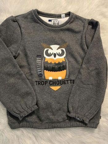 Neuf (non porté) 🏷🩷🤩👌 😍 superbe sweat molleton et molletonné  10 ans fille 🩷🤩👌😍