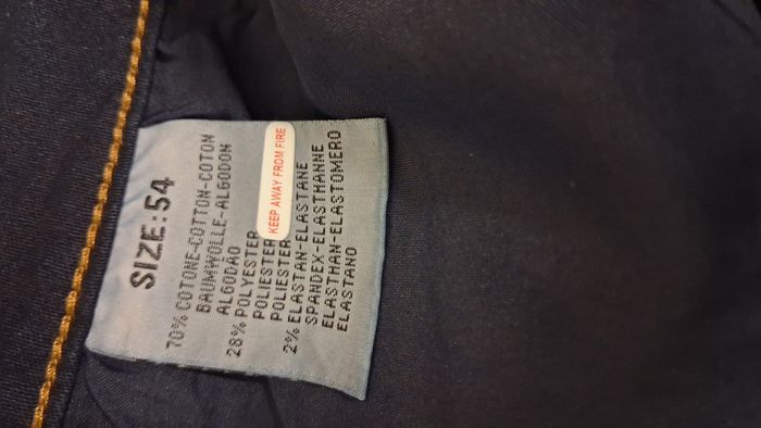 Jean grande taille 54 bleu foncé stretch - photo numéro 9