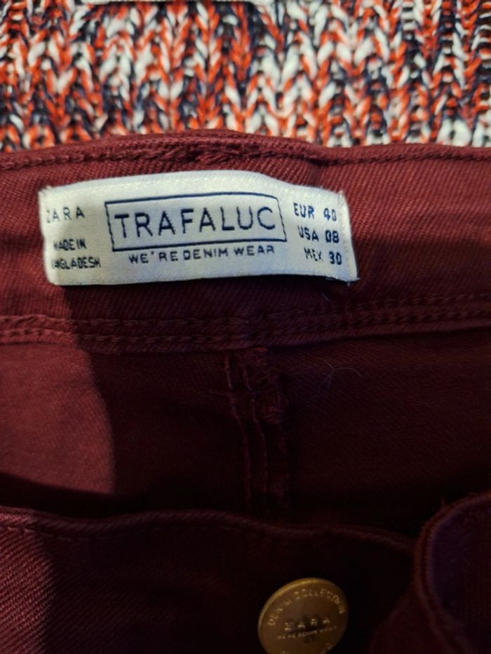 Ensemble bordeaux zara - photo numéro 6