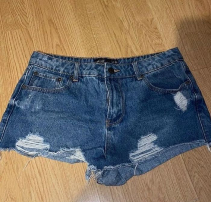 Short en jean bleu foncé Jennyfer - Taille M - Neuf sans étiquette